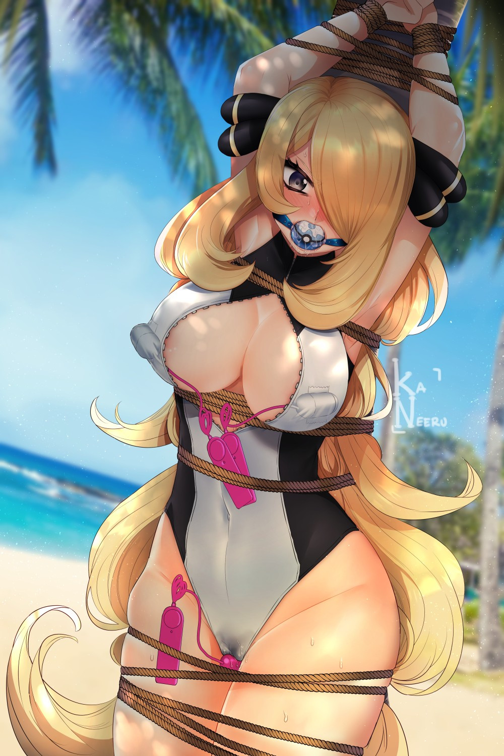 Cynthia (Pokemon) Rule 34 Image