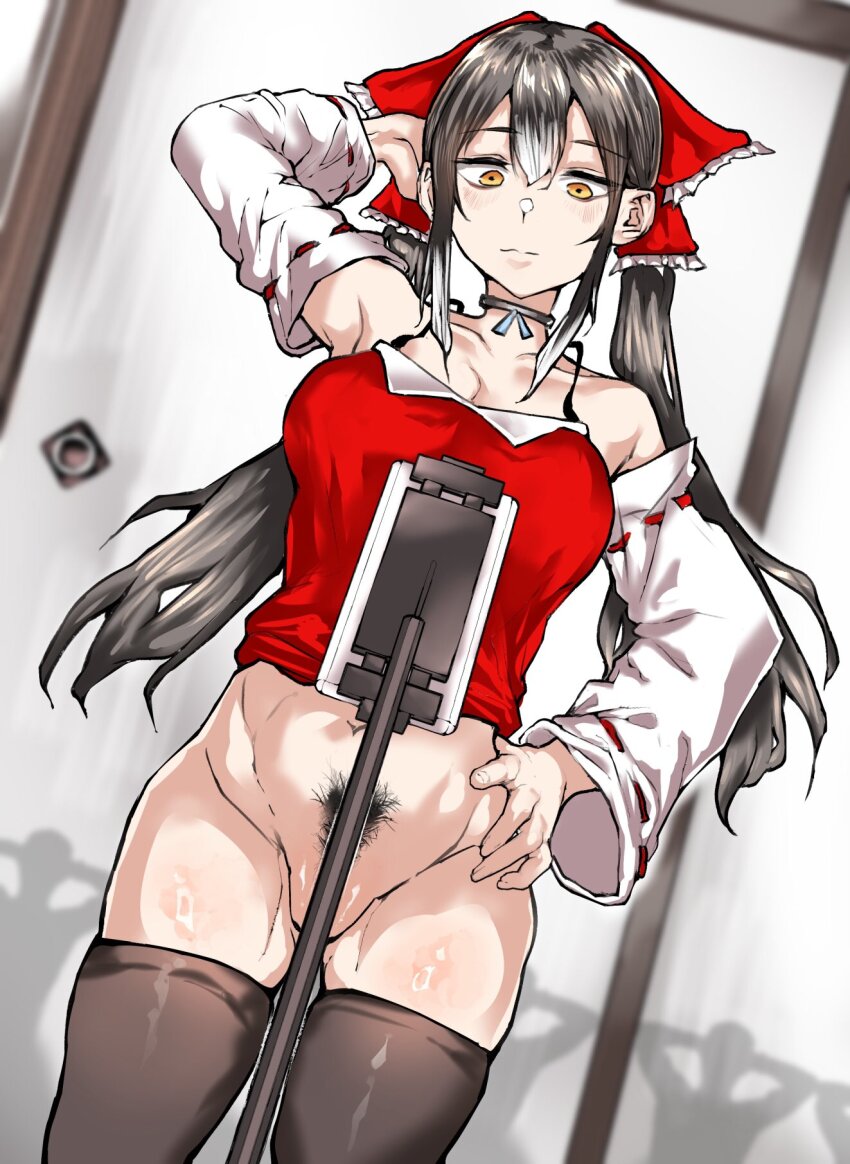 Hakurei Reimu (Cookie (Touhou)) Rule 34 Image