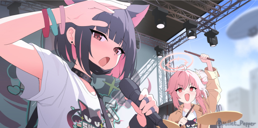 Kazusa (Band) (Blue Archive) Rule 34 Image