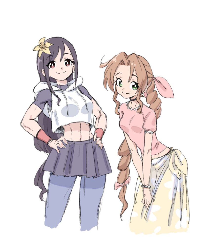 Aerith Gainsborough (Final Fantasy) Rule 34 Image