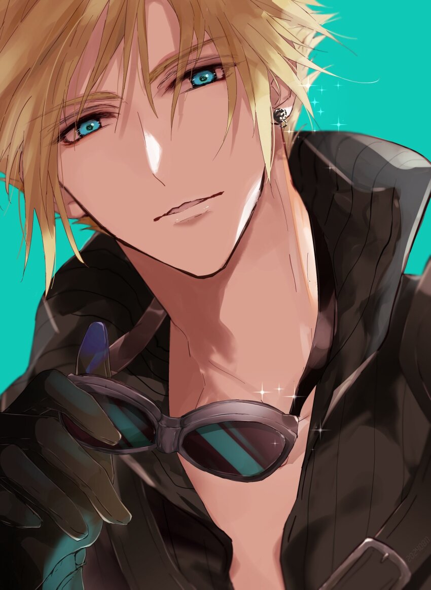 Cloud Strife (Fenrir (Final Fantasy)) Rule 34 Image