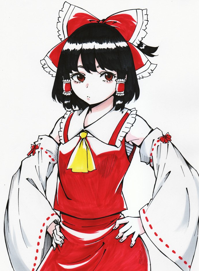 Hakurei Reimu (Touhou) Rule 34 Image