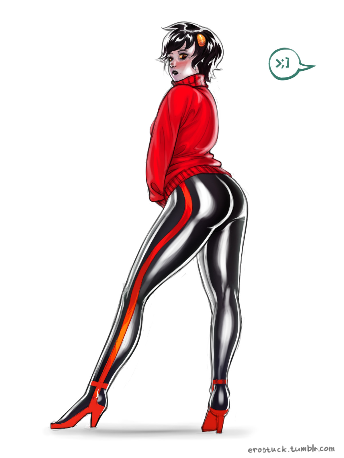 Kankri Vantas (Homestuck) Rule 34 Image