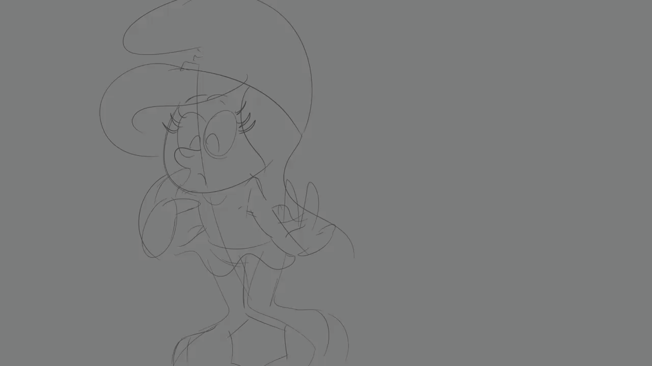 Smurfette (The Smurfs) Rule 34 Image