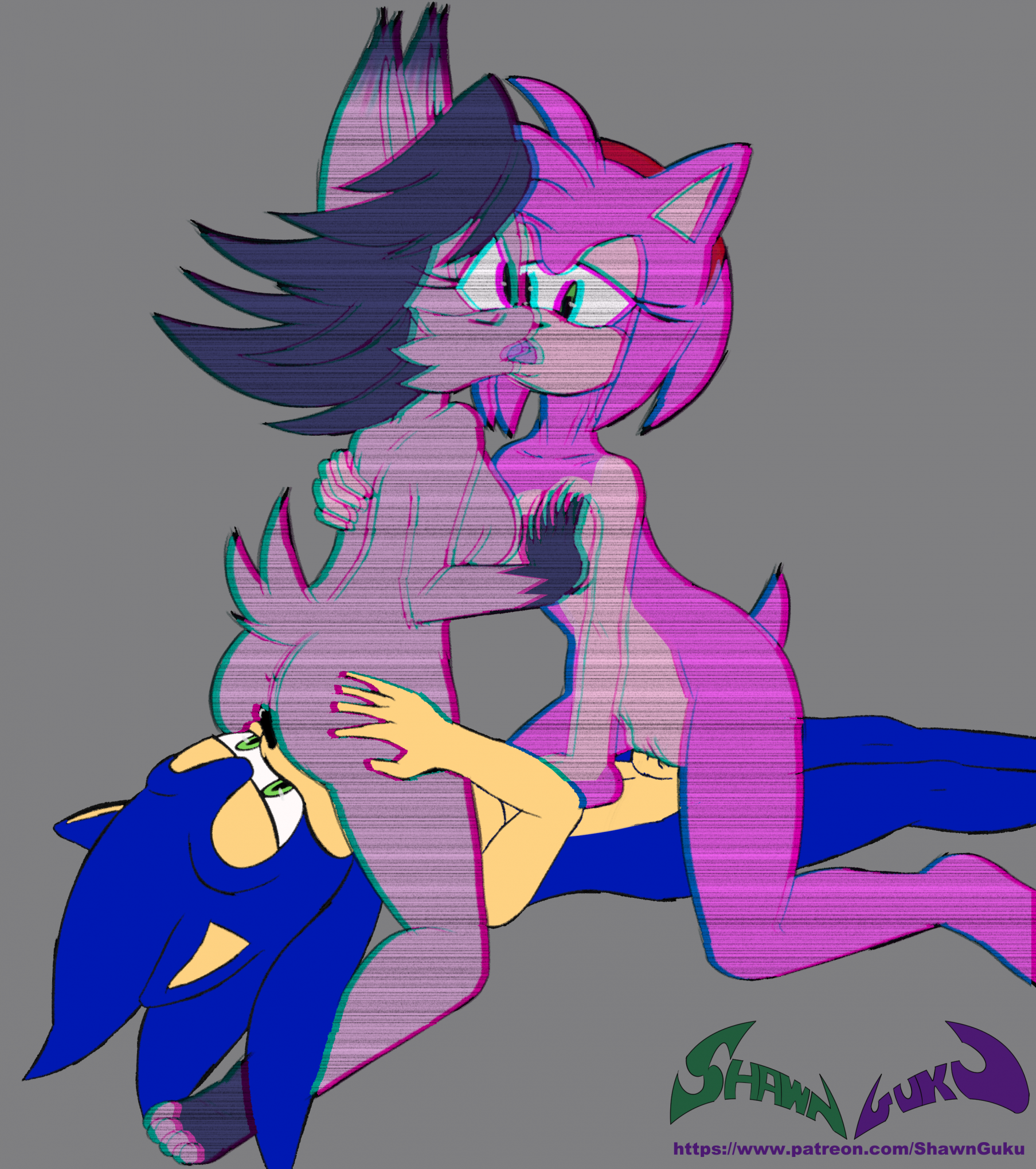 Amy Rose (Archie Comics) Rule 34 Image