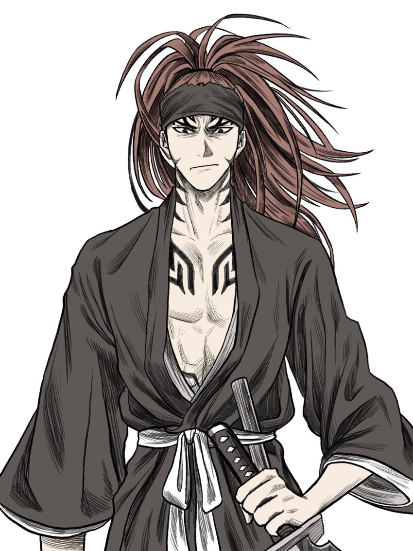 Abarai Renji (Bleach) Rule 34 Image