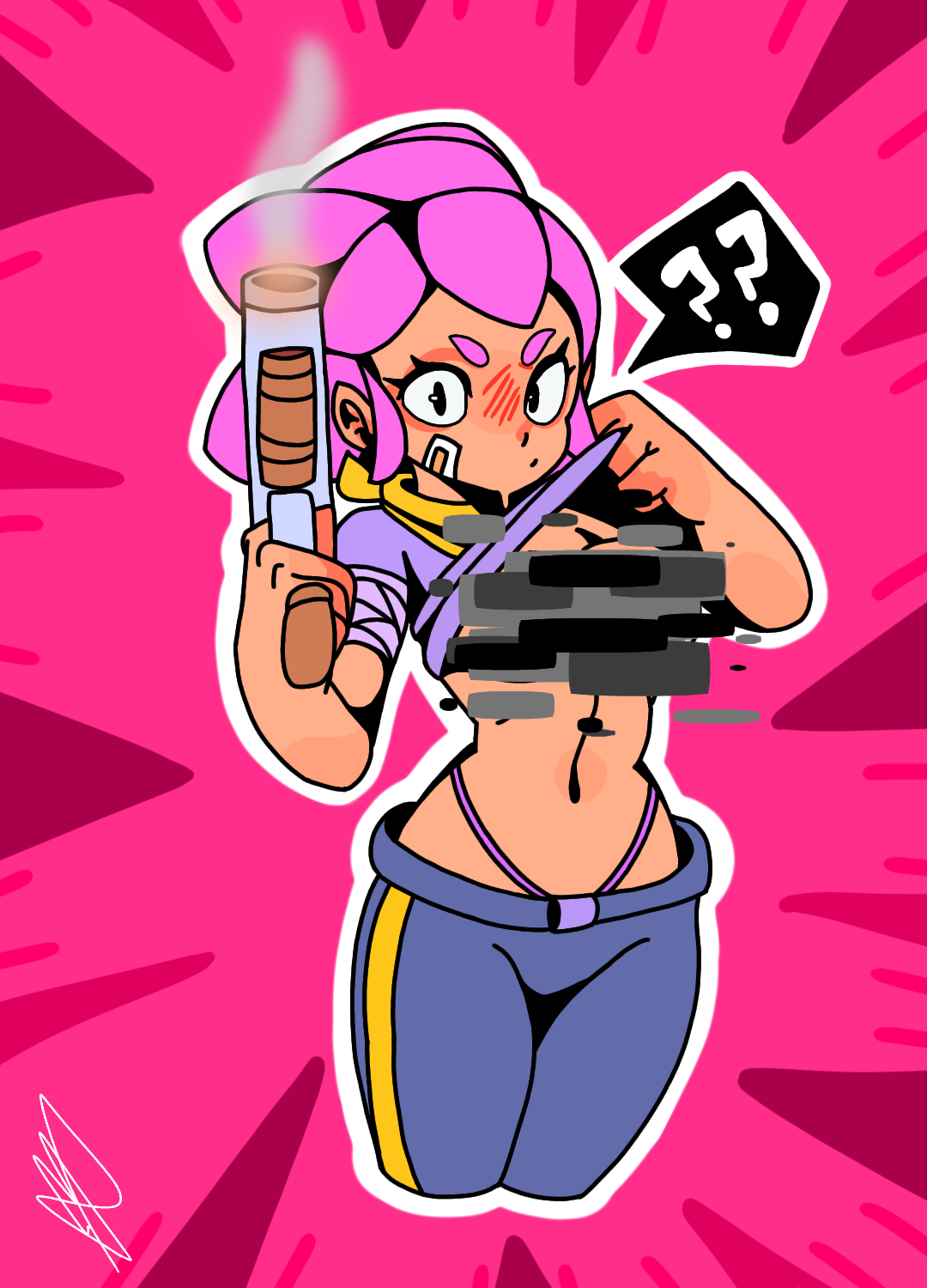 Shelly (Brawl Stars) Rule 34 Image