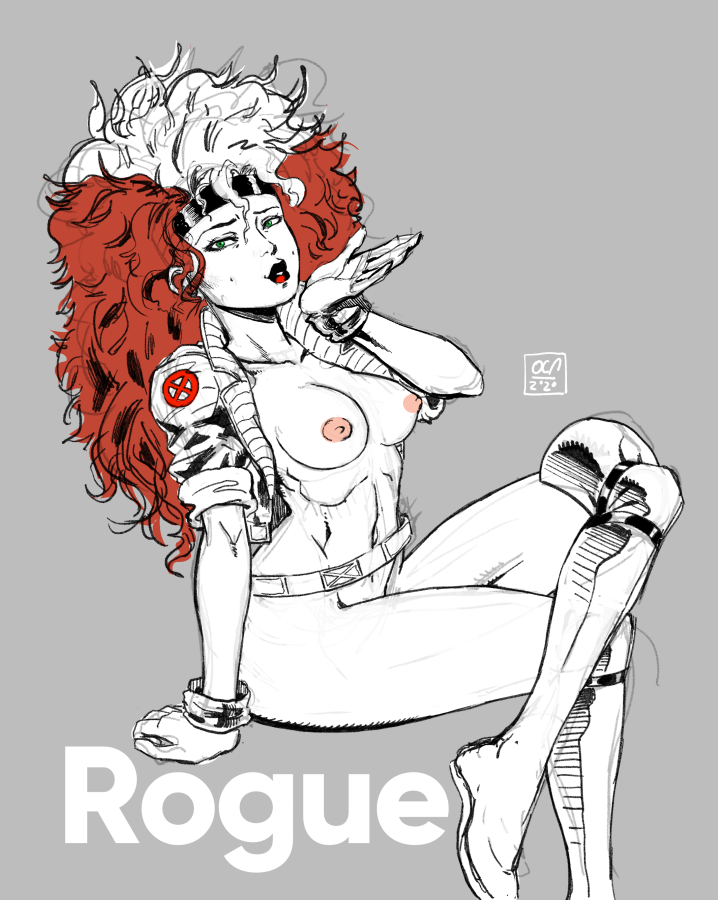 Rogue (X-Men) Rule 34 Image