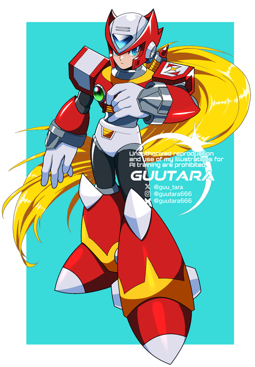 Zero (Mega Man) Rule 34 Image