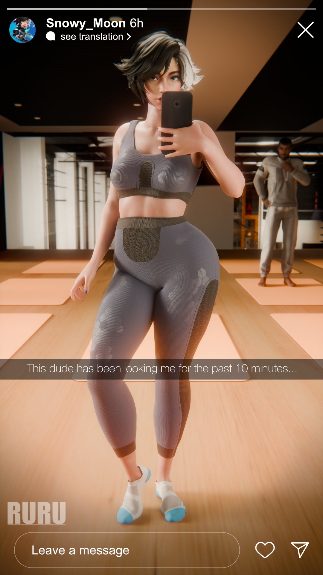 Luna Snow (Marvel) Rule 34 Image