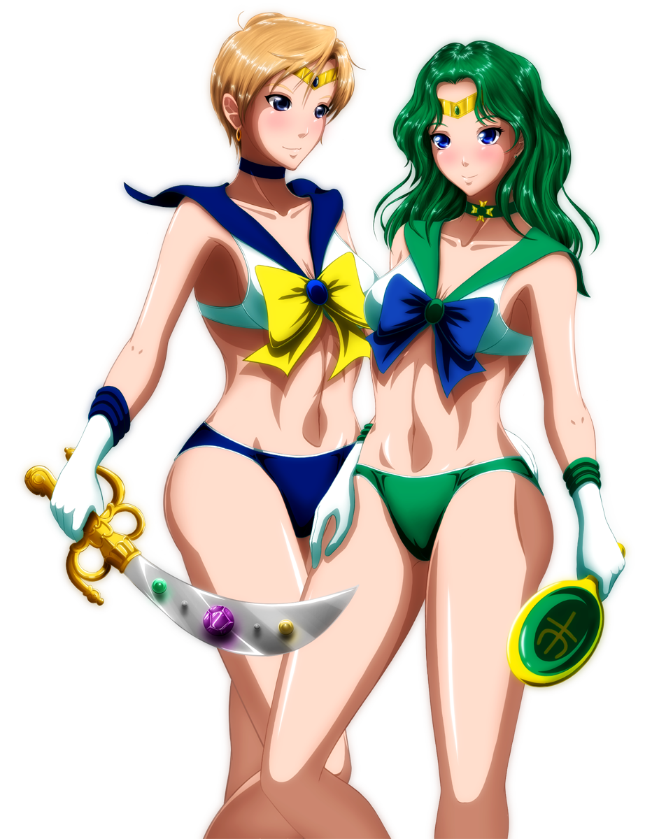 Sailor Neptune (Bishoujo Senshi Sailor Moon) Rule 34 Image