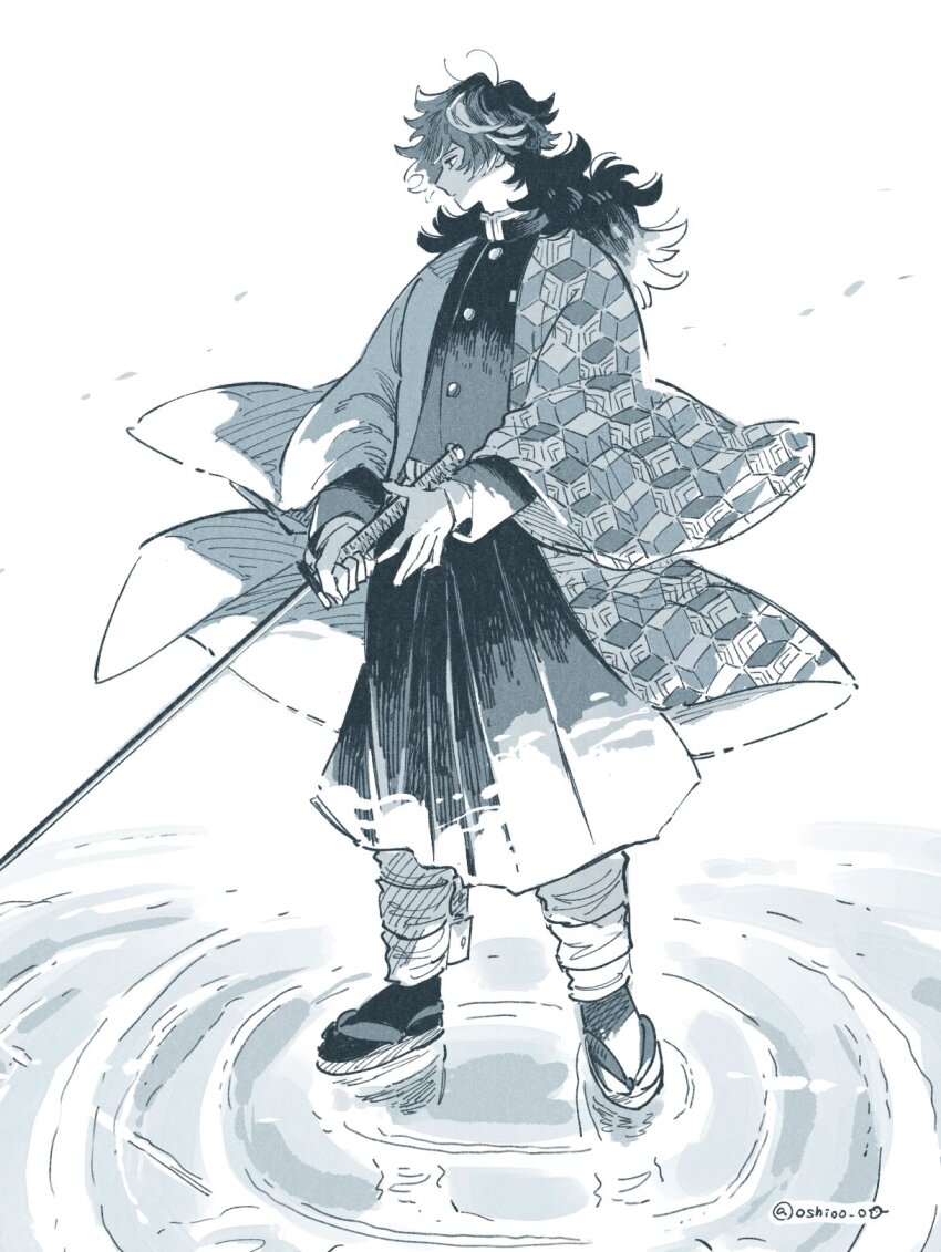 Tomioka Giyuu (Kimetsu No Yaiba) Rule 34 Image