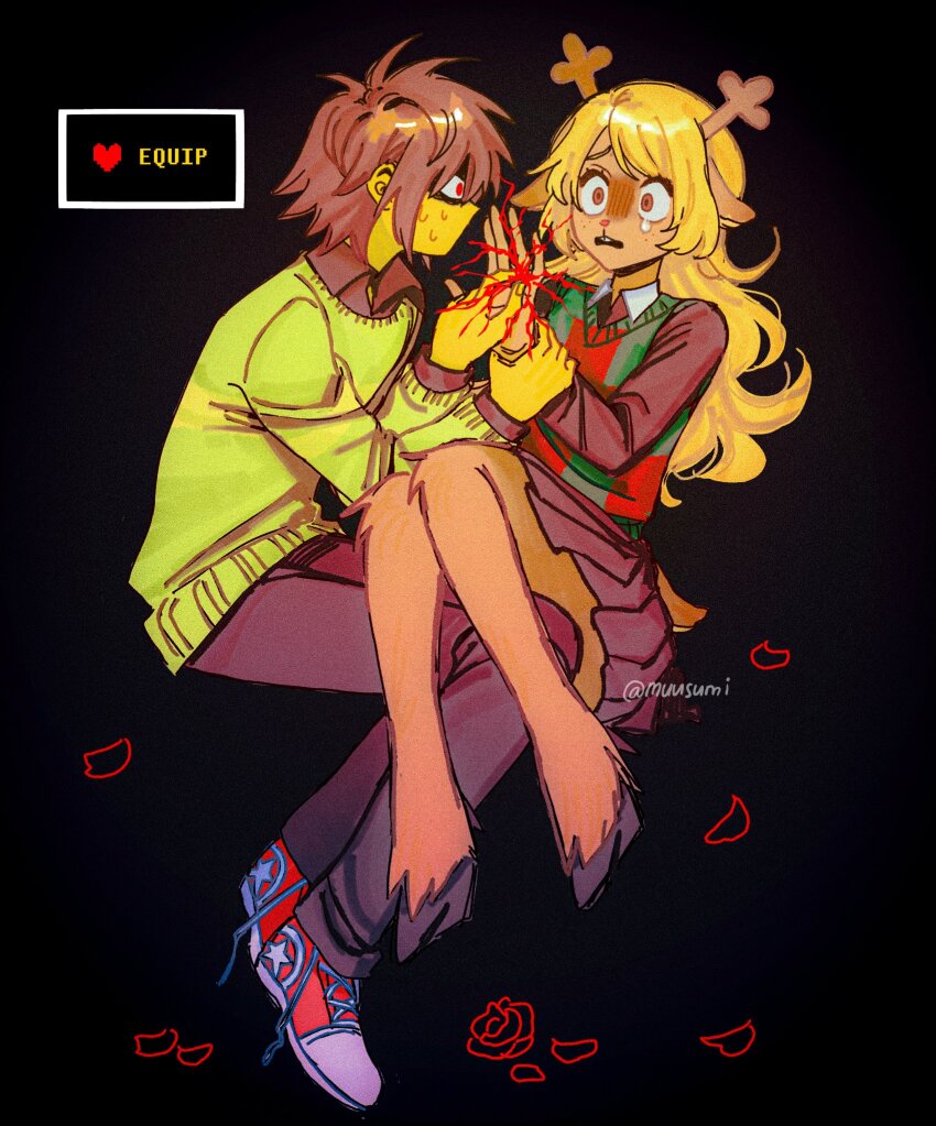 Kris (Deltarune) Rule 34 Image