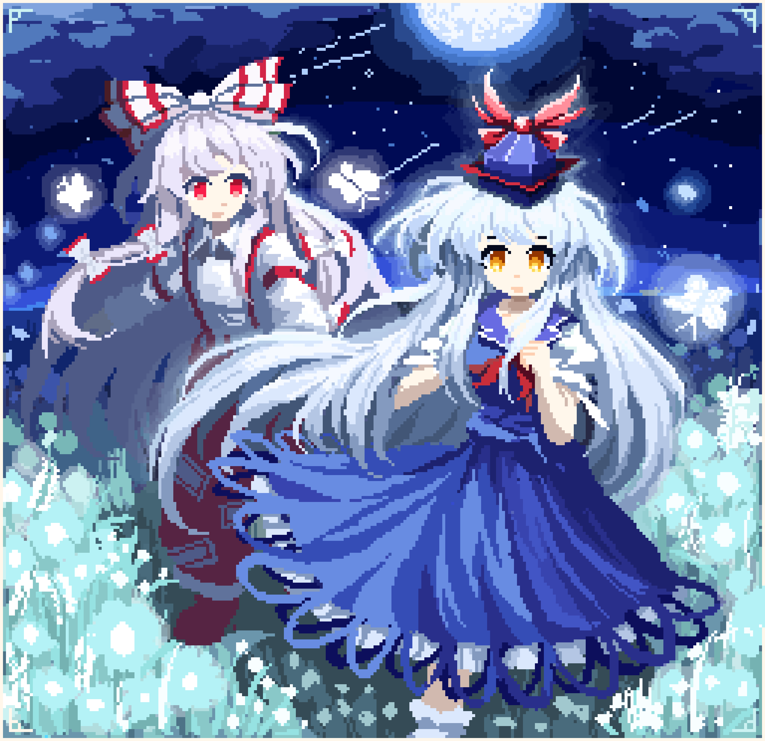 Fujiwara No Mokou (Touhou) Rule 34 Image