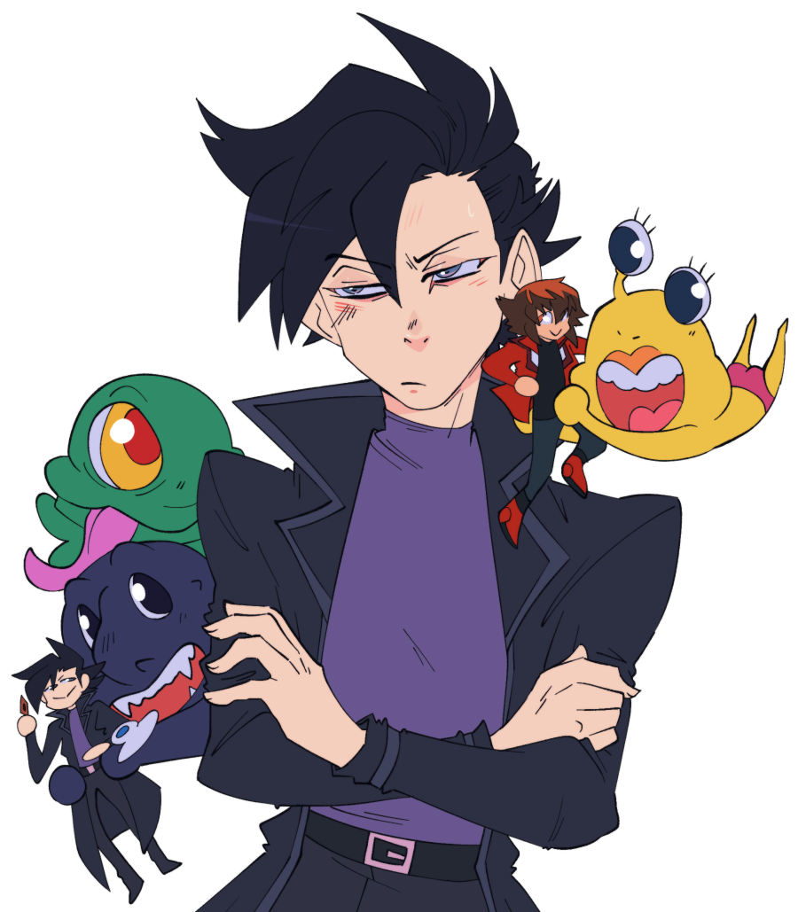 Manjoume Jun (Ojama Black) Rule 34 Image