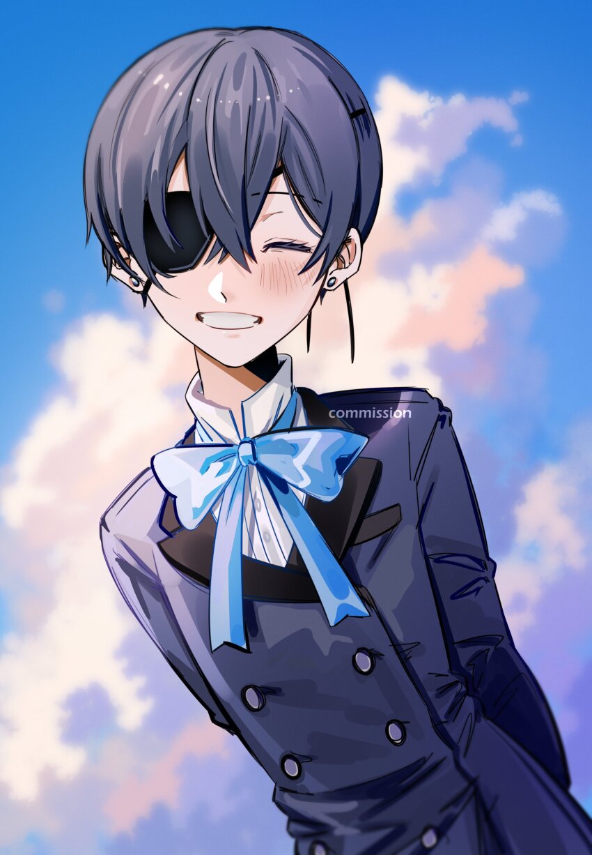 Ciel Phantomhive (Kuroshitsuji) Rule 34 Image