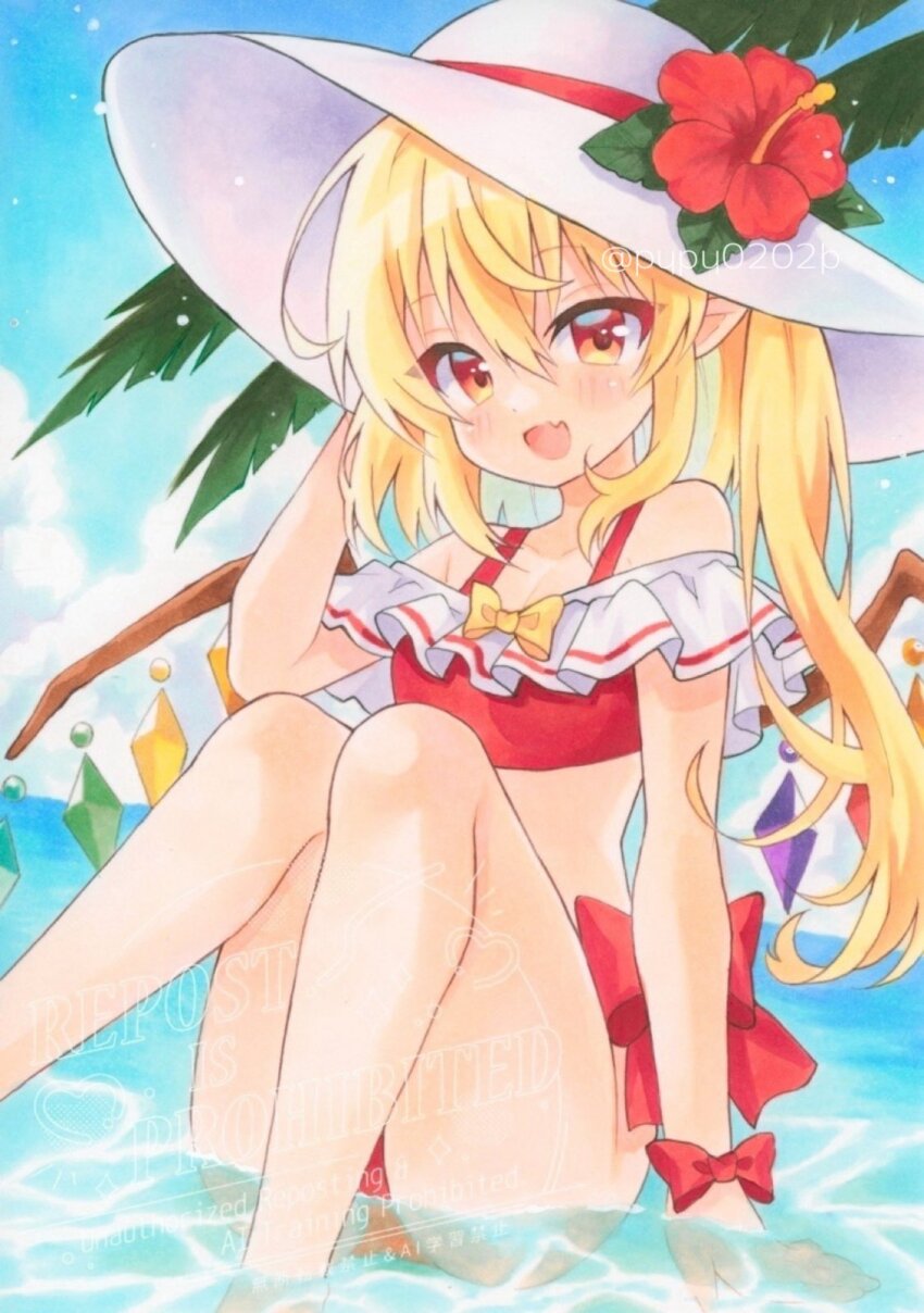 Flandre Scarlet (Touhou) Rule 34 Image