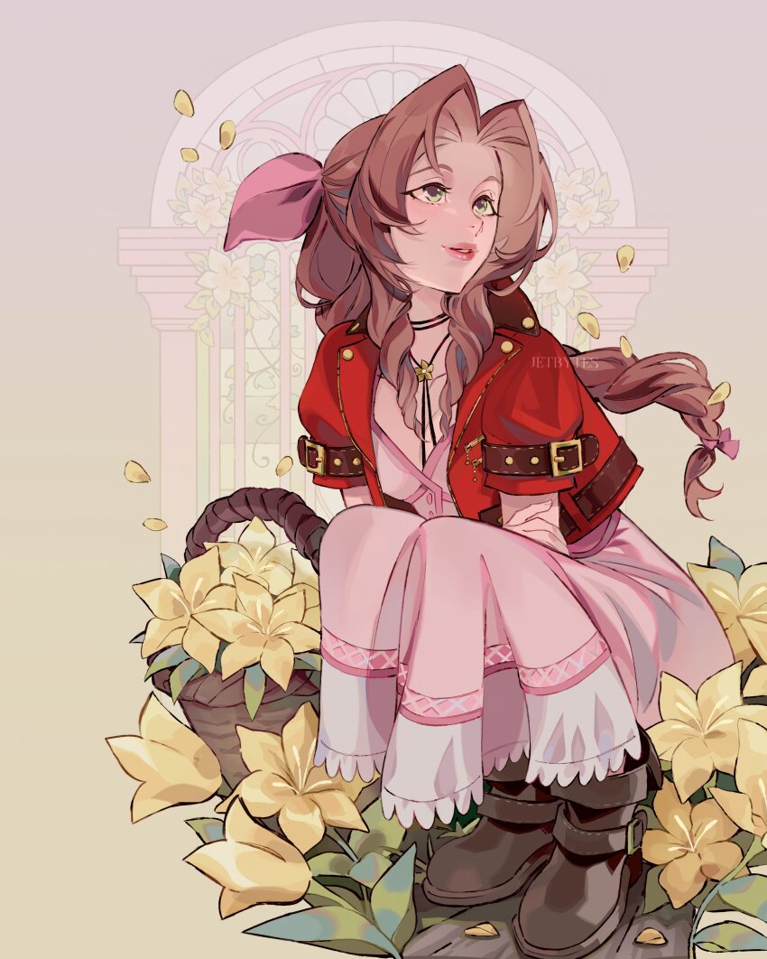 Aerith Gainsborough (Final Fantasy) Rule 34 Image