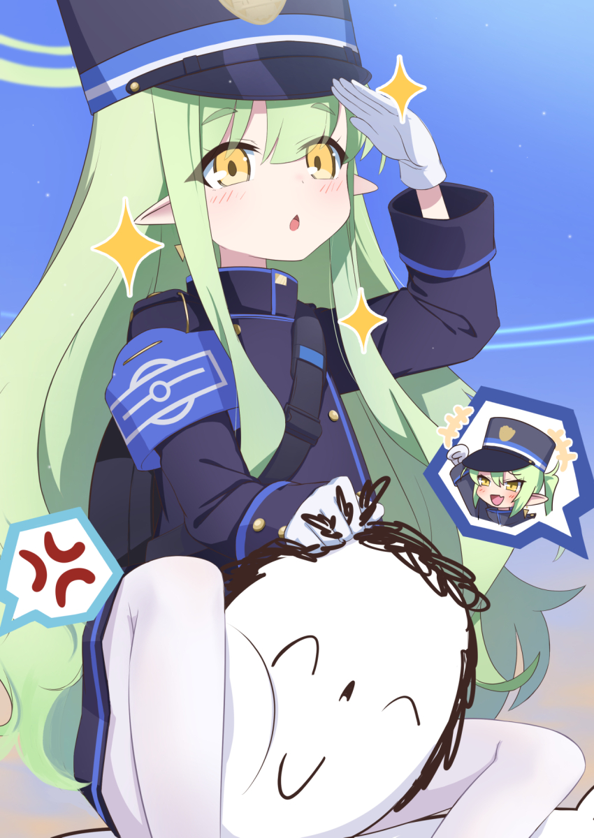 Doodle Sensei (Blue Archive) Rule 34 Image