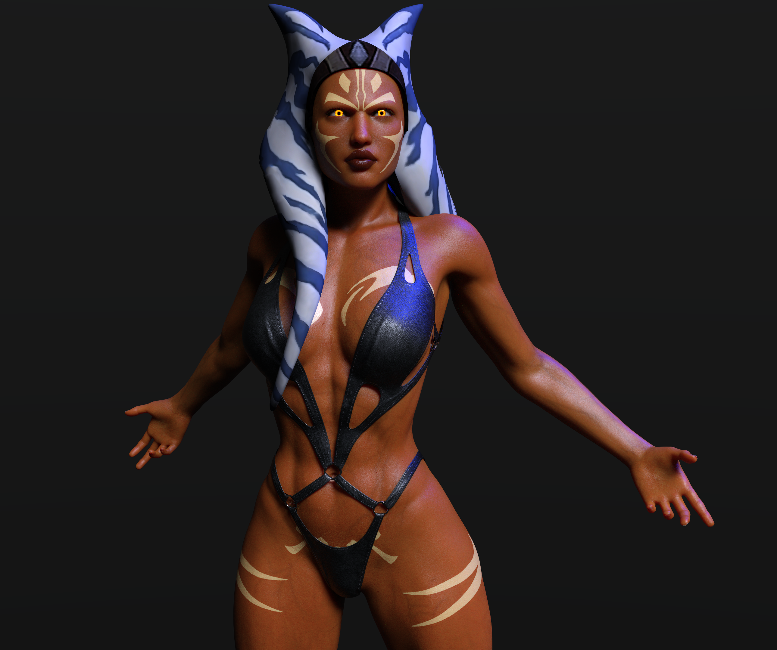 Ahsoka Tano (Star Wars) Rule 34 Image