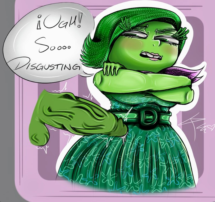 Disgust (Inside Out) Rule 34 Image