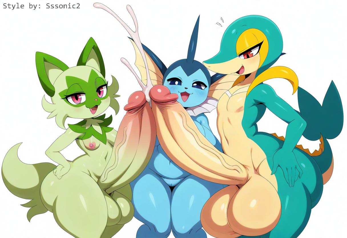 Generation 1 Pokemon (Nintendo) Rule 34 Image
