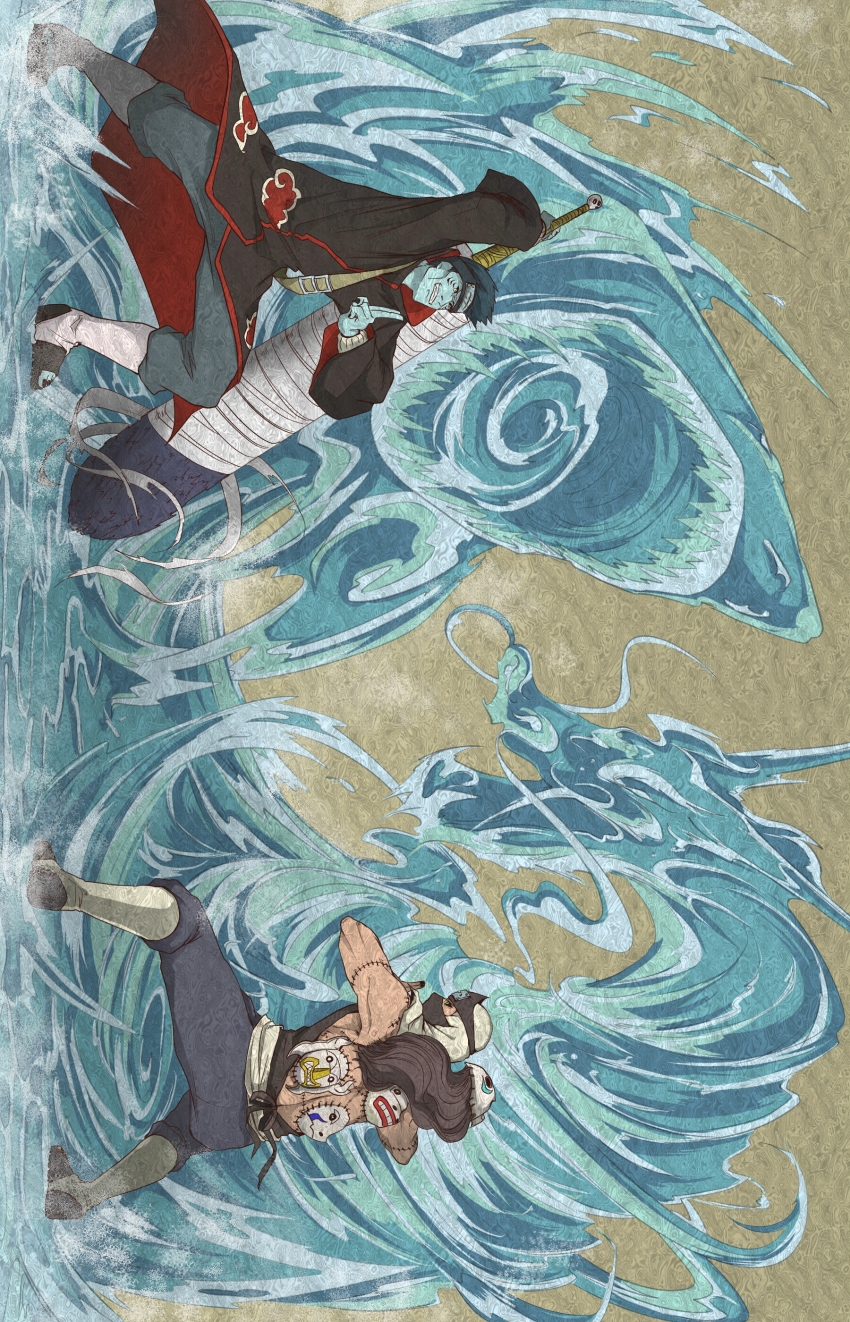 Hoshigaki Kisame (Kakuzu (Naruto)) Rule 34 Image