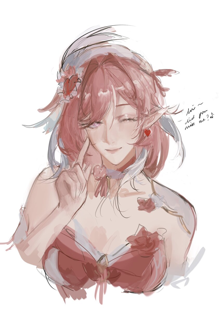 Elysia (Hi Love Elf) (Honkai Impact) Rule 34 Image