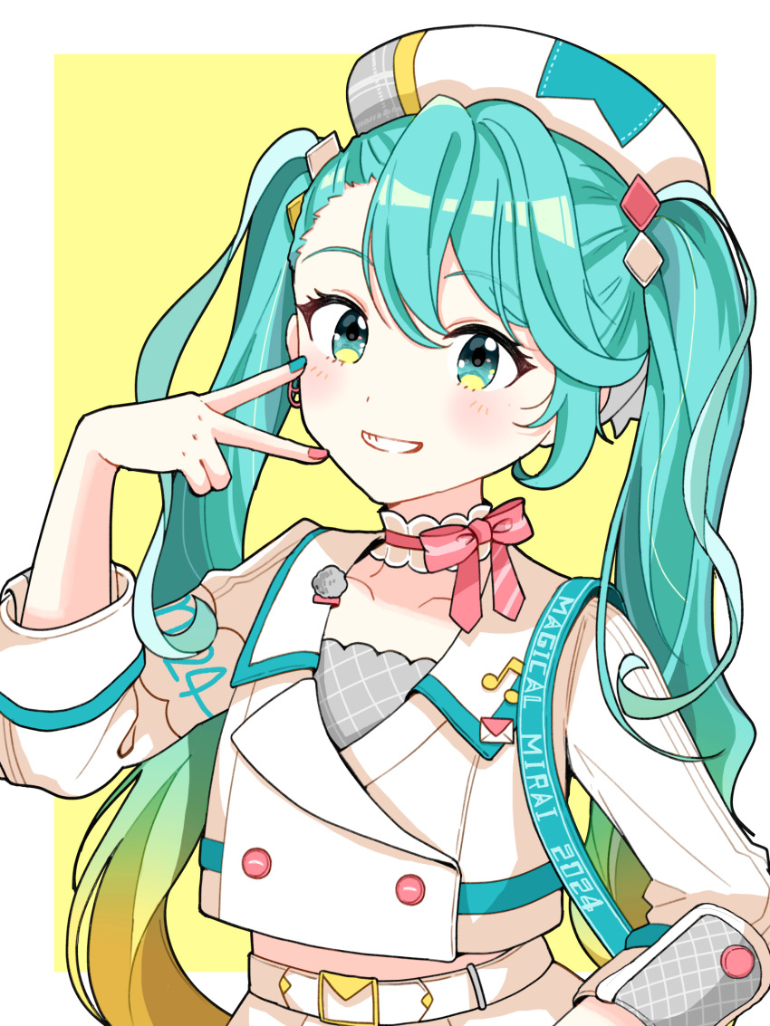 Hatsune Miku (Magical Mirai (Vocaloid)) Rule 34 Image