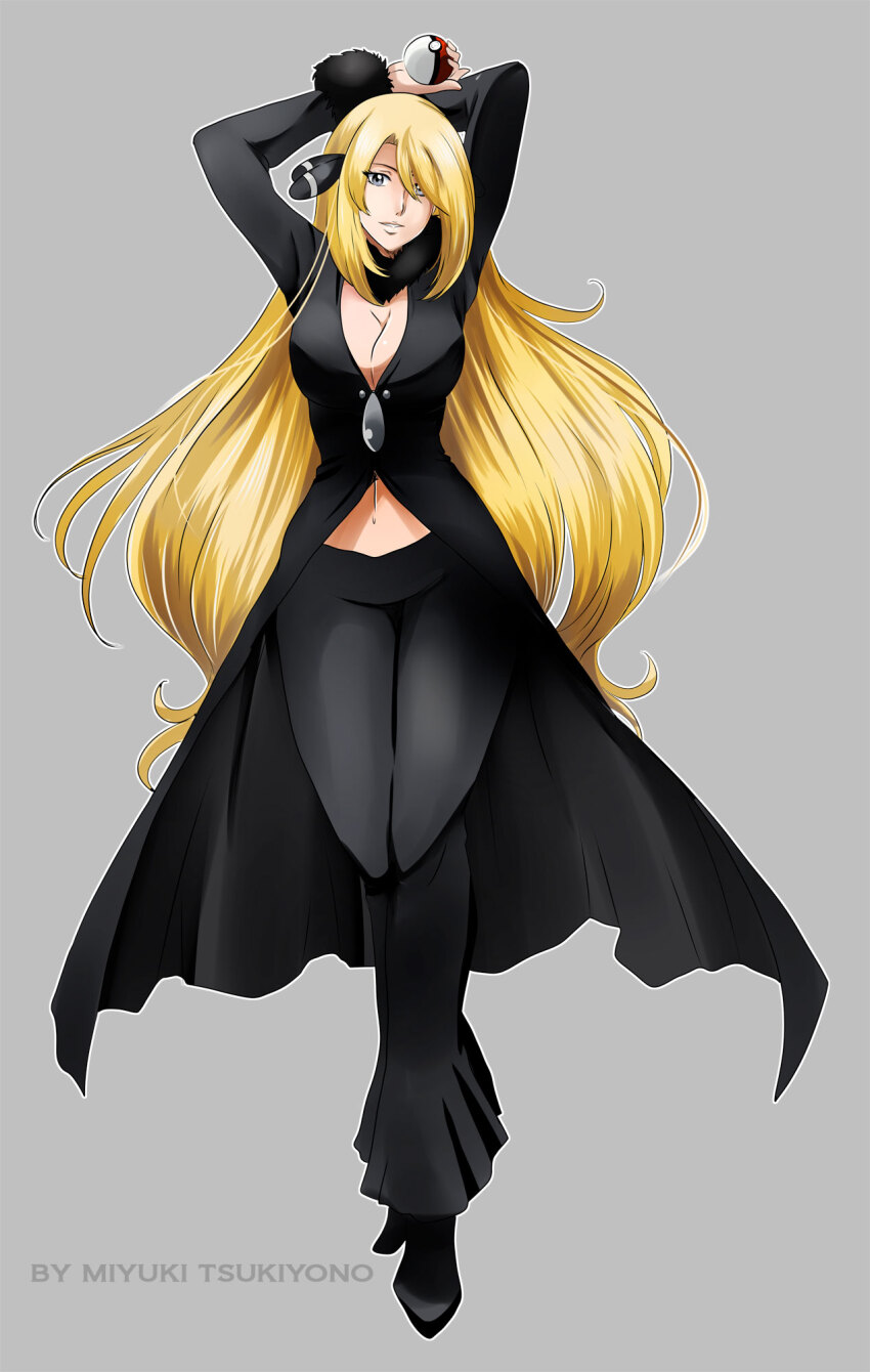 Cynthia (Pokemon) Rule 34 Image
