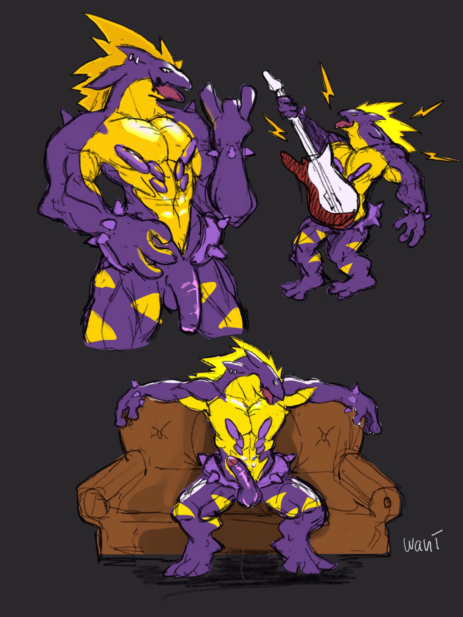 Amped Toxtricity (Nintendo) Rule 34 Image