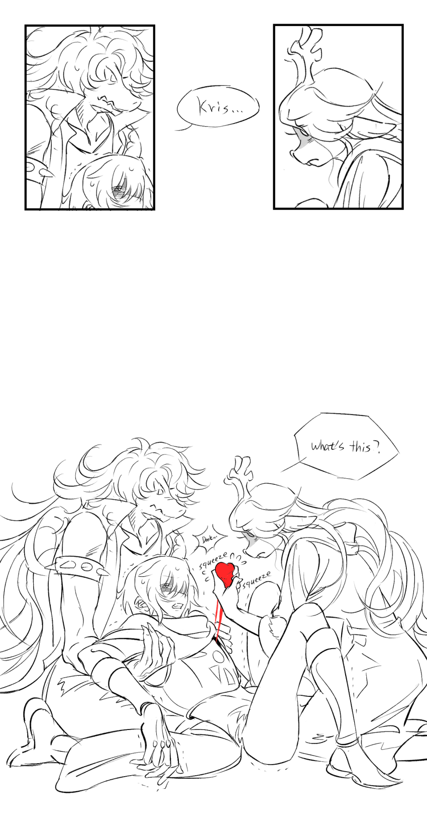 Kris (Deltarune) Rule 34 Image
