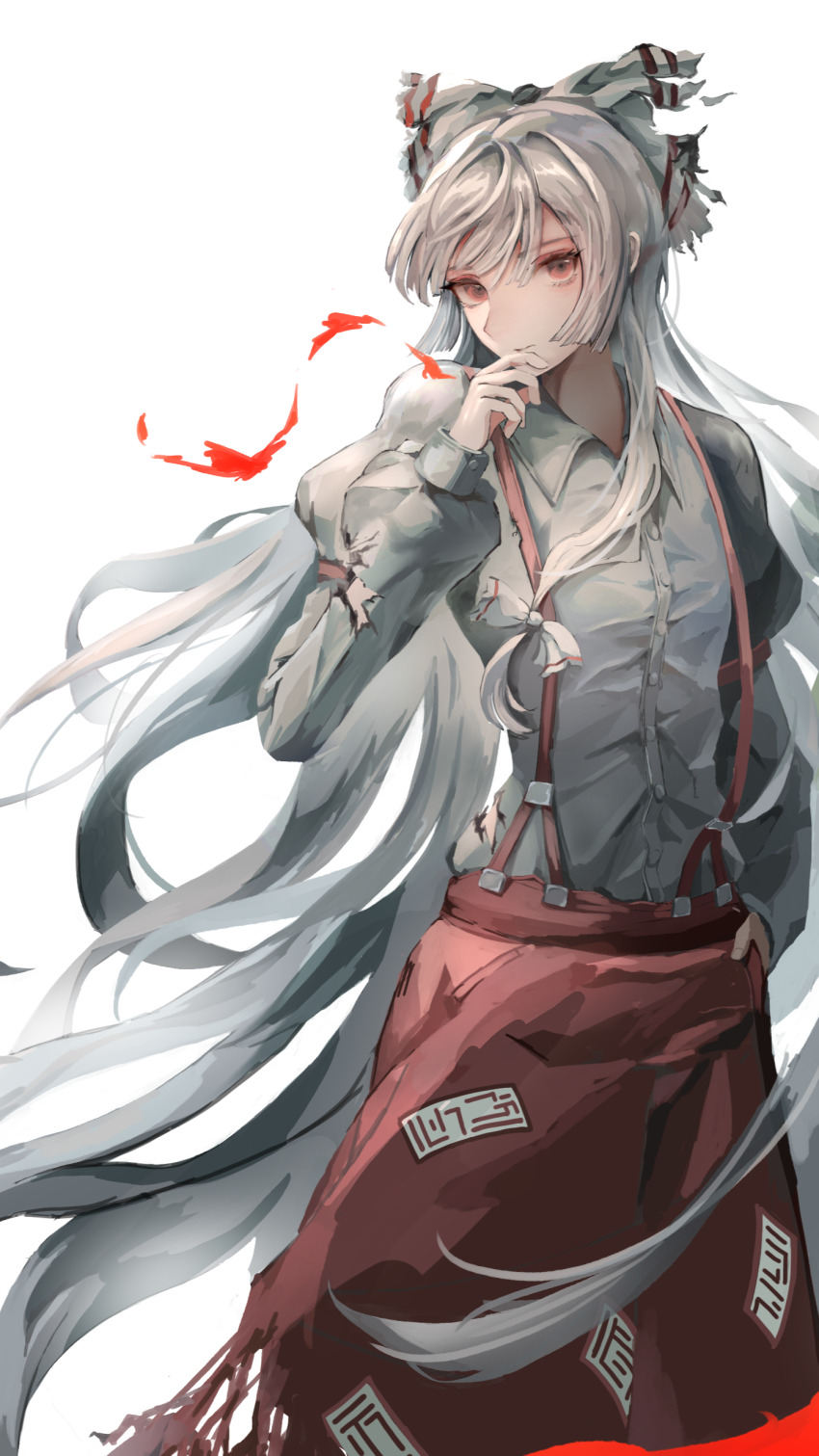 Fujiwara No Mokou (Touhou) Rule 34 Image