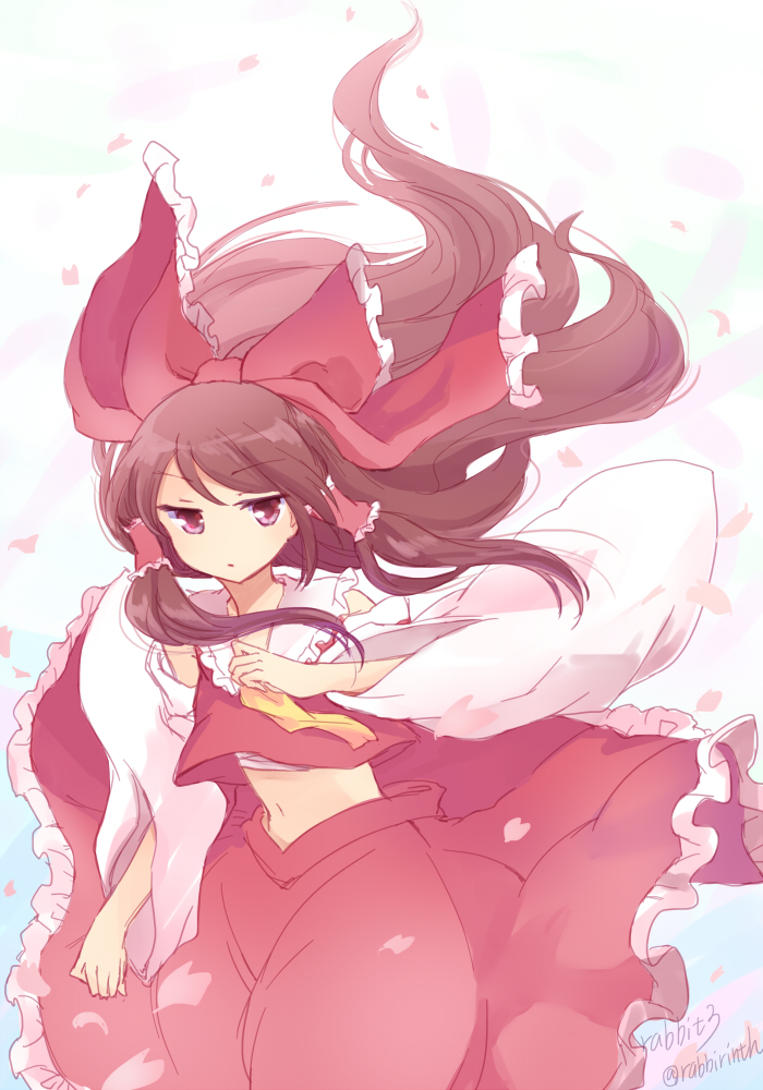 Hakurei Reimu (Touhou) Rule 34 Image