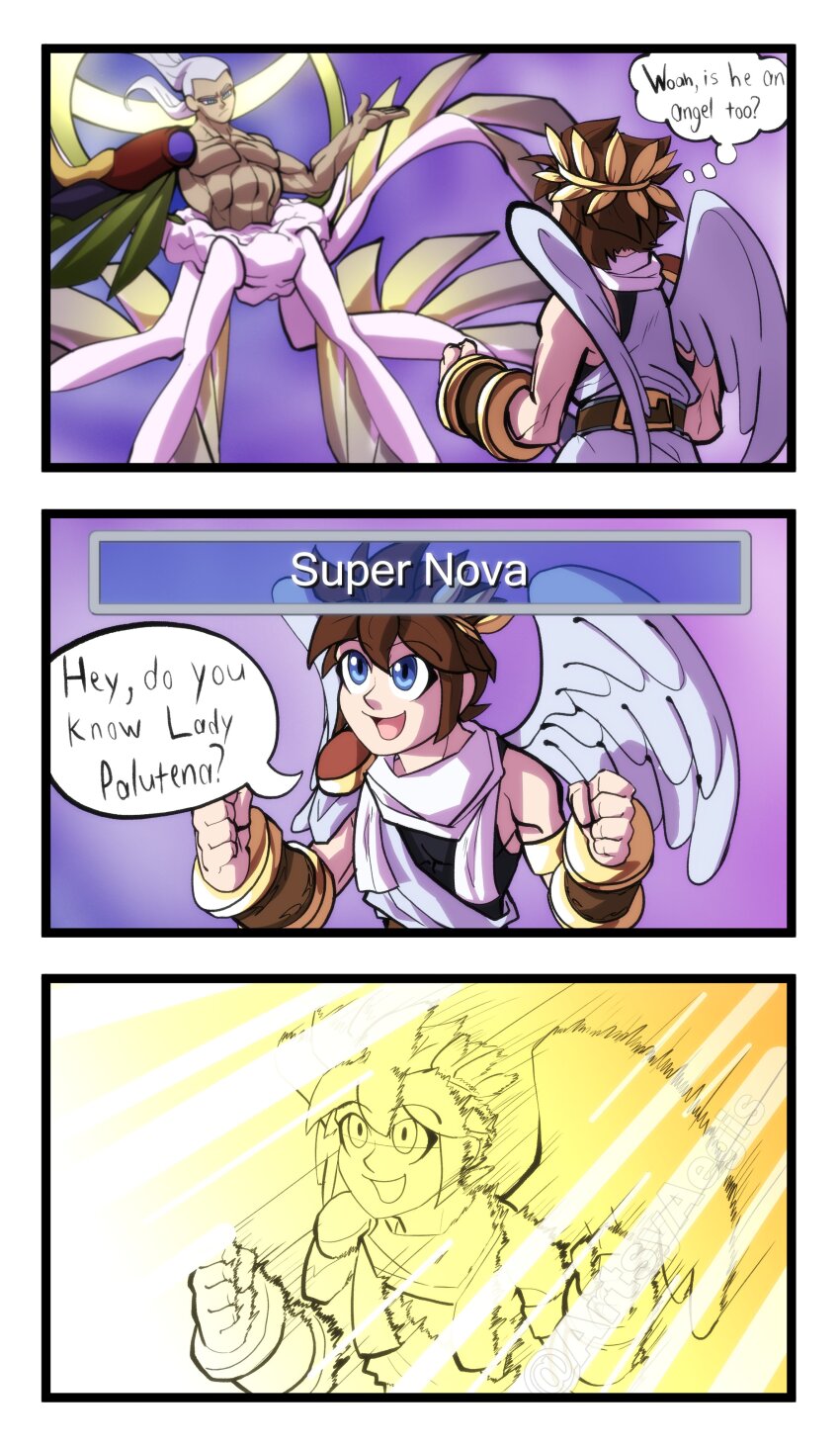 Pit (Kid Icarus) Rule 34 Image