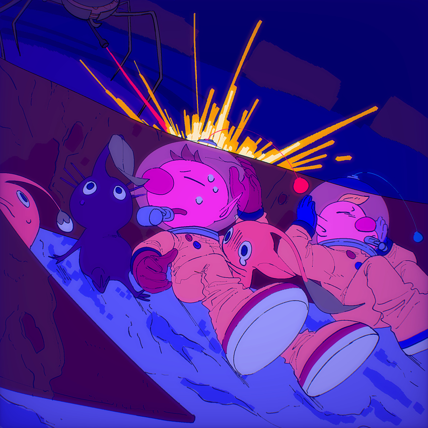 Olimar (Louie (Pikmin)) Rule 34 Image