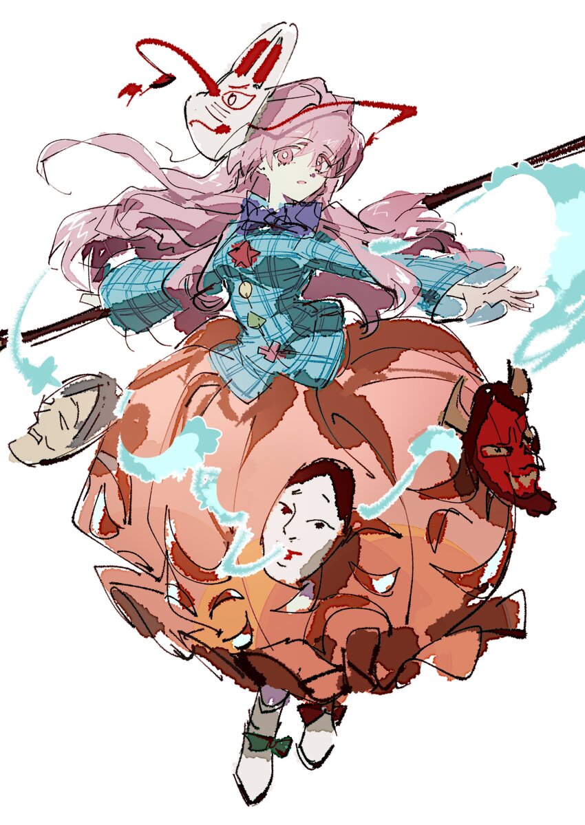 Hata No Kokoro (Touhou) Rule 34 Image