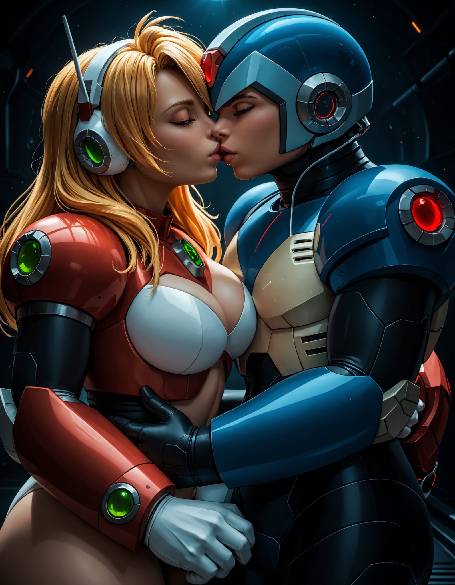 X (Mega Man) Rule 34 Image