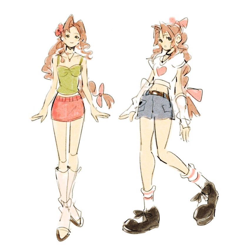 Aerith Gainsborough (Final Fantasy) Rule 34 Image