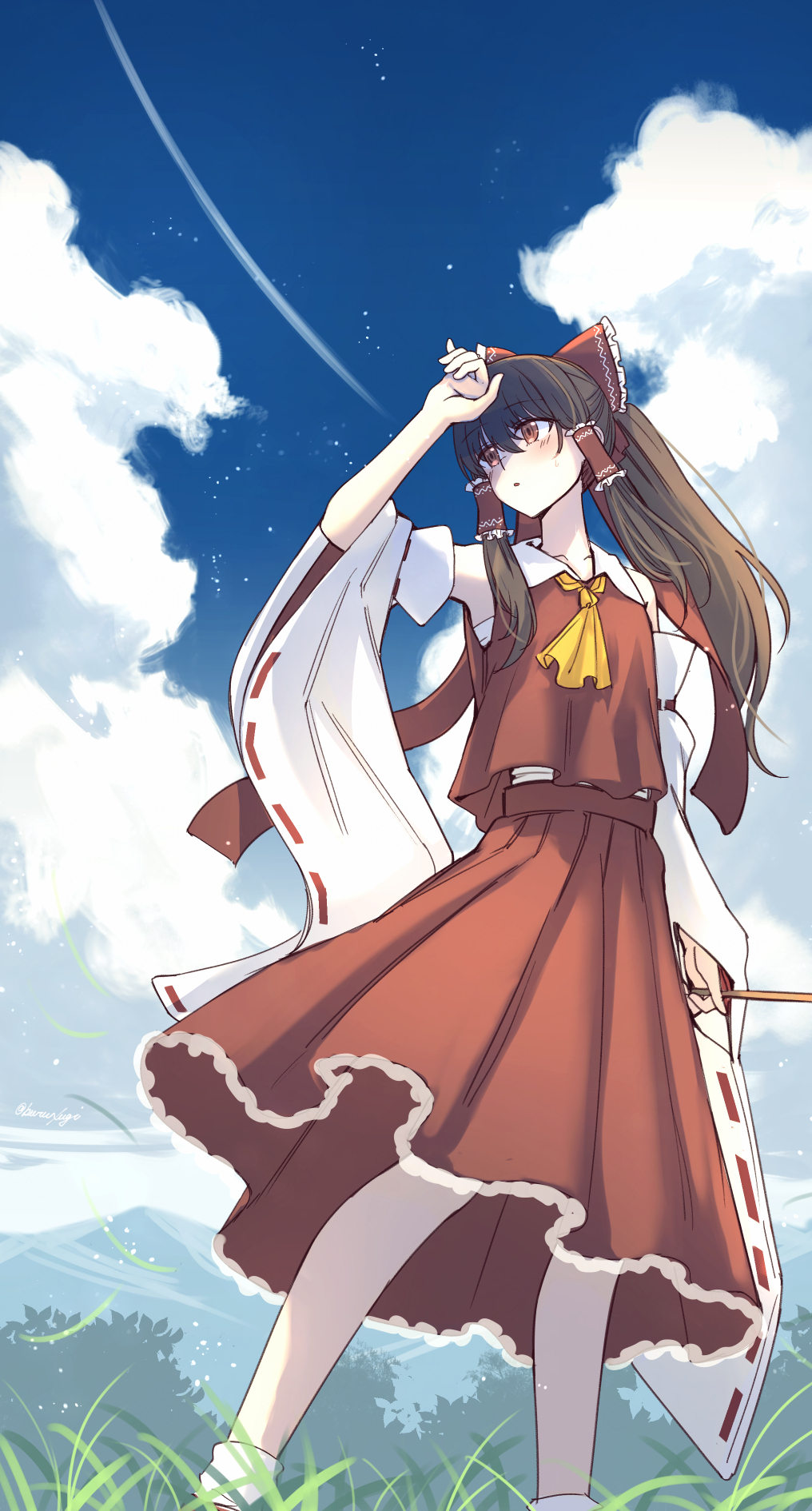 Hakurei Reimu (Touhou) Rule 34 Image