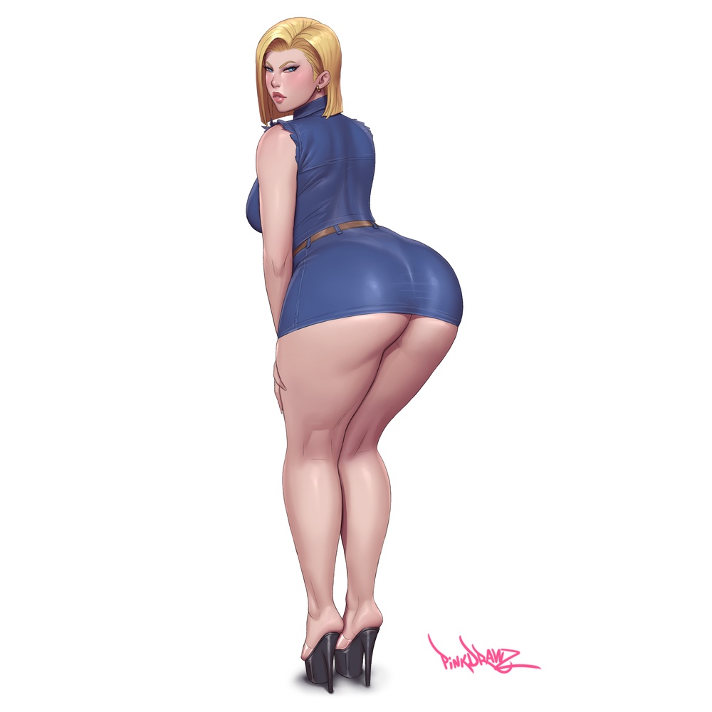 Android 18 (Dragon Ball) Rule 34 Image