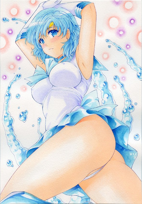 Sailor Mercury (Bishoujo Senshi Sailor Moon) Rule 34 Image
