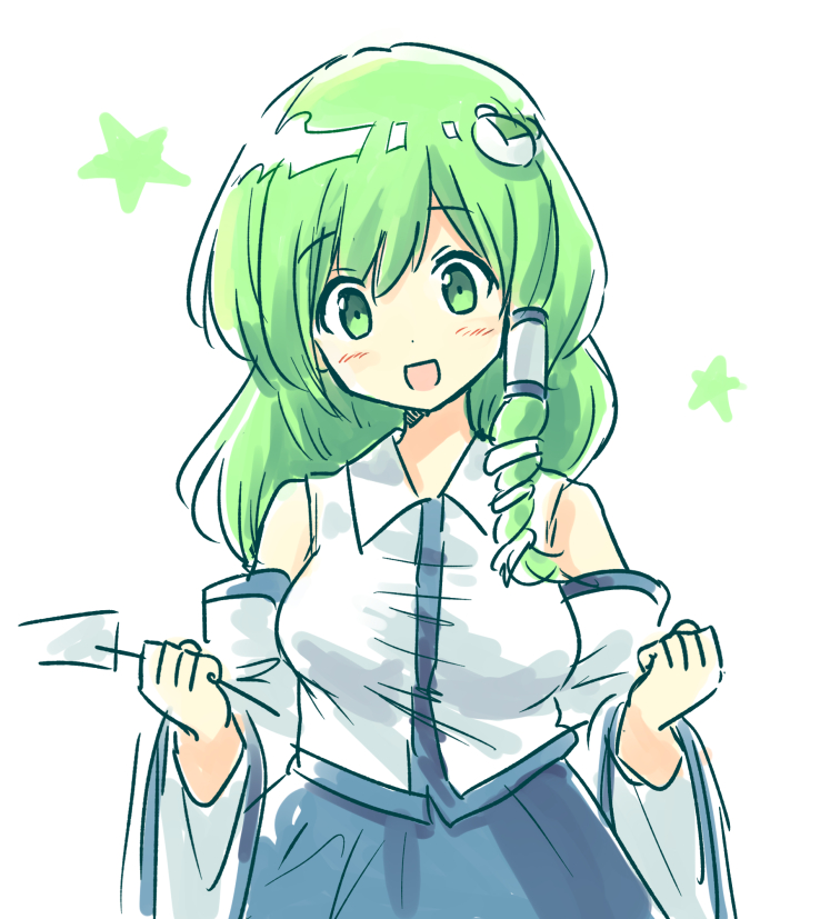 Kochiya Sanae (Touhou) Rule 34 Image
