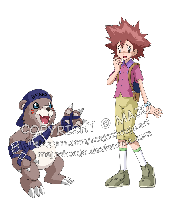 Bearmon (Digimon) Rule 34 Image