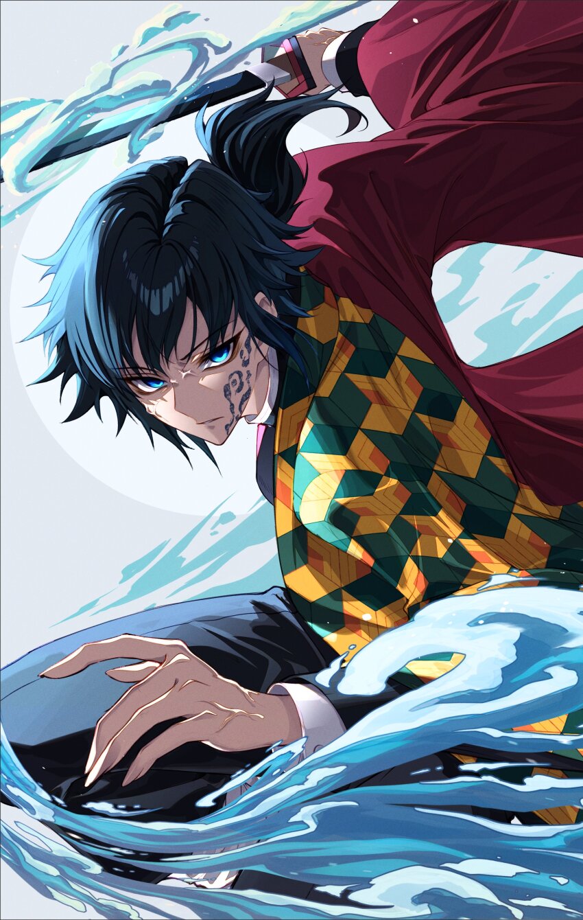 Tomioka Giyuu (Kimetsu No Yaiba) Rule 34 Image