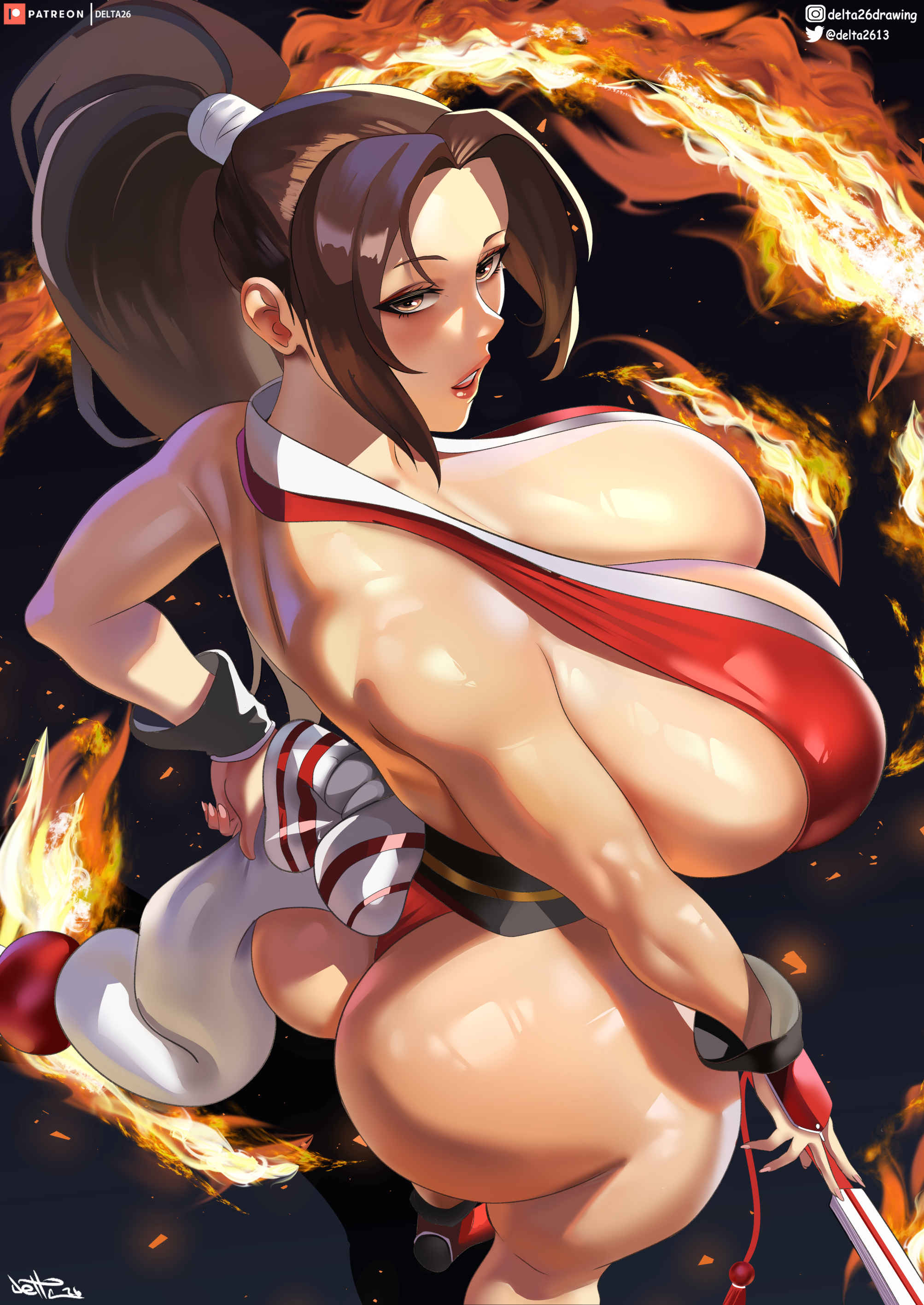 Mai Shiranui (Fatal Fury) Rule 34 Image