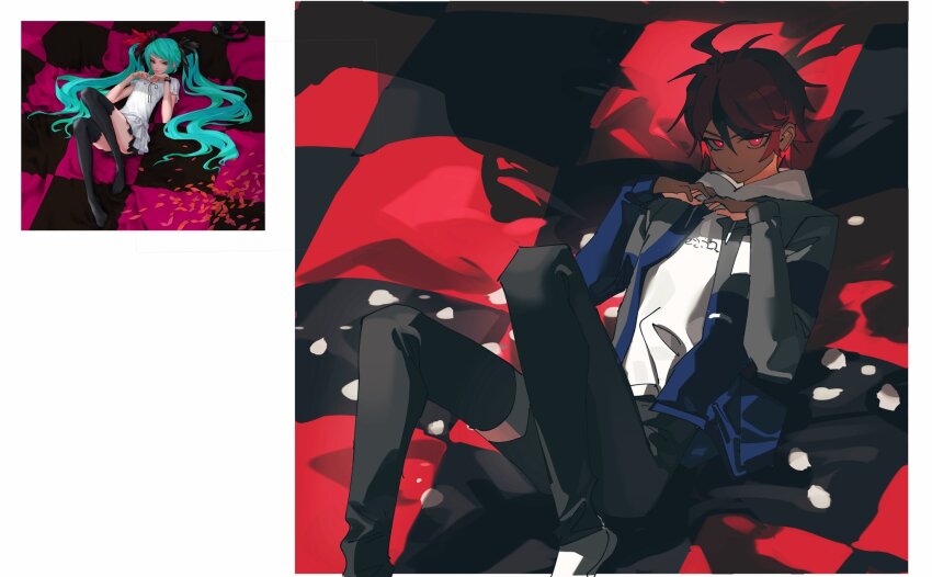 Hatsune Miku (The Hundred Line -Last Defense Academy-) Rule 34 Image