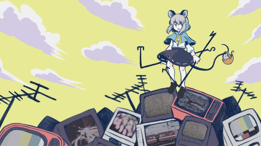 Nazrin (Touhou) Rule 34 Image