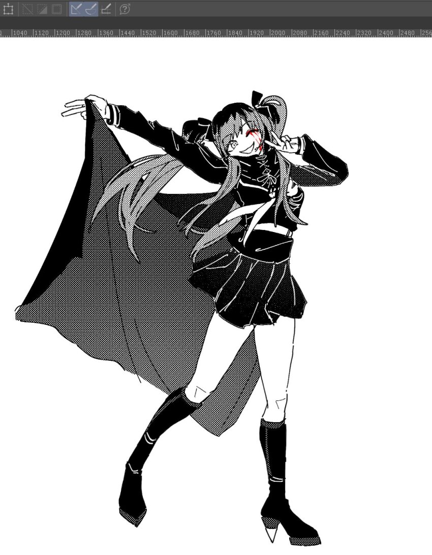 Amemiya Darumi (The Hundred Line -Last Defense Academy-) Rule 34 Image