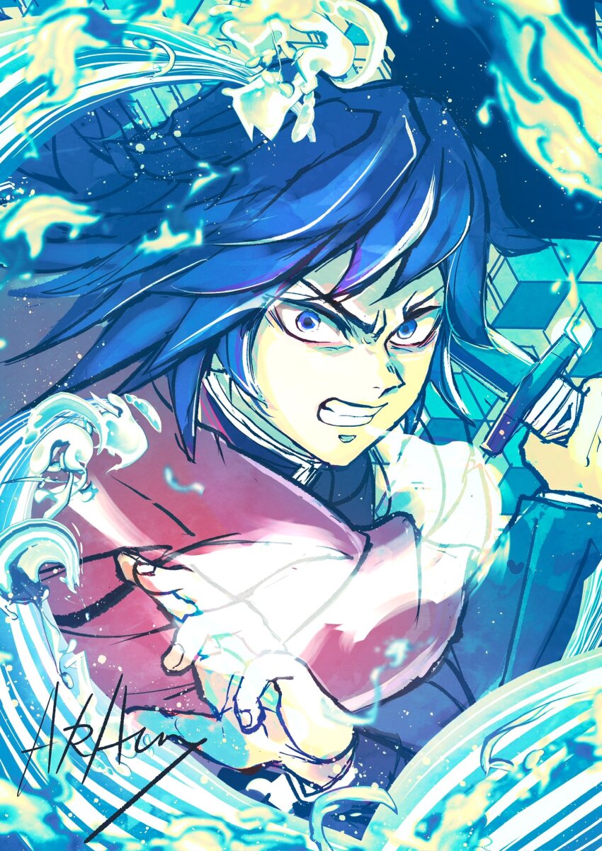 Tomioka Giyuu (Kimetsu No Yaiba) Rule 34 Image